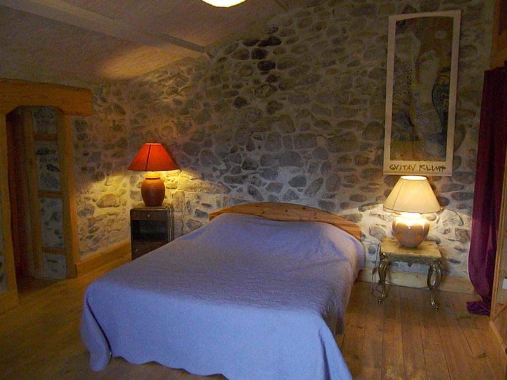 Chambres D'Hote Les Jardins De Prasserat Vallon-Pont-dʼArc Pokoj fotografie